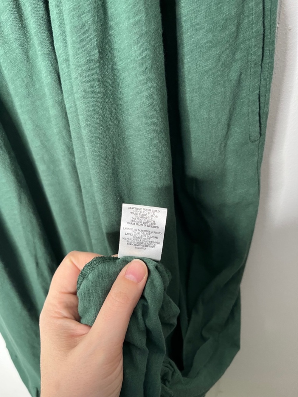 Z Supply Women's Forest Green Knit Maxi Sundress - Sleeveless Tiered Design S - Picture 10 of 10